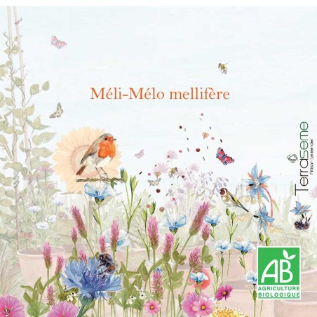 Coffret semences "Méli-mélo mellifère"