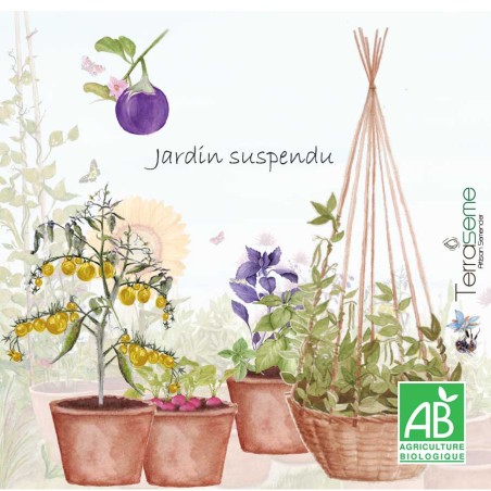 Semences Jardin suspendu bio Terraseme