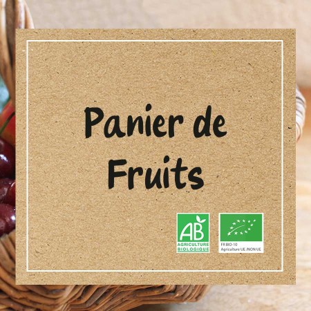 Panier de fruits