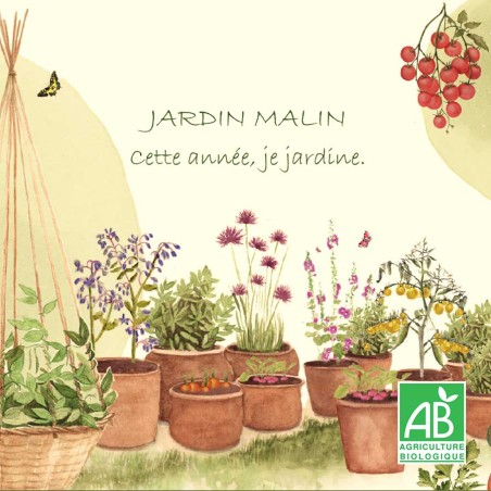 Coffret de semences "Jardin malin"