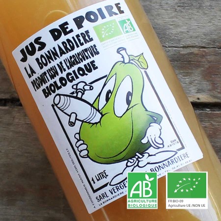 jus de poire bio anjou