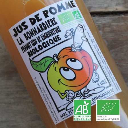 jus de pomme bio anjou